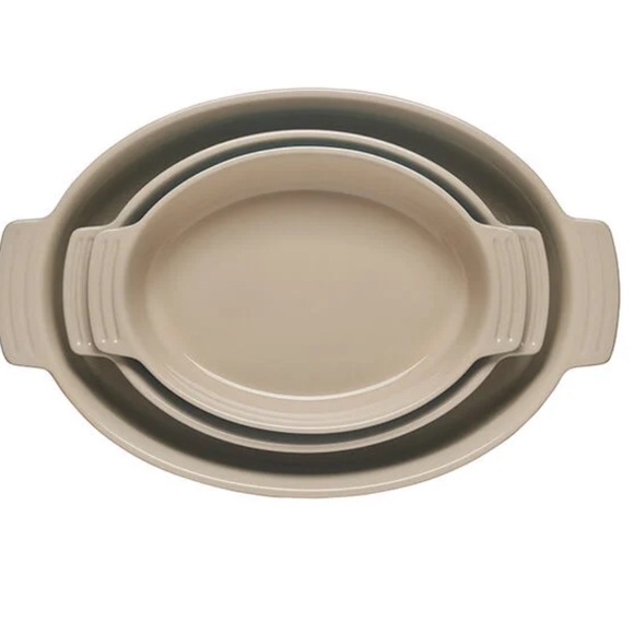 NWT le creuset set of 3 oval baking dish’s in Caribbean - Picture 2 of 6
